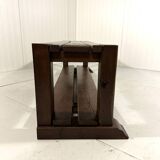 Large brutalist oak bench wall table 1900’s