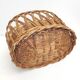 Vintage rattan basket