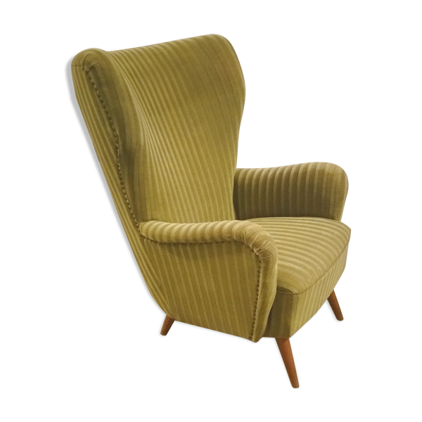 Fauteuil Danois organic wingback chairs des années 50/60 vintage