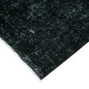 Handwoven Persian Overdyed 292 cm x 386 cm Black Wool Carpet