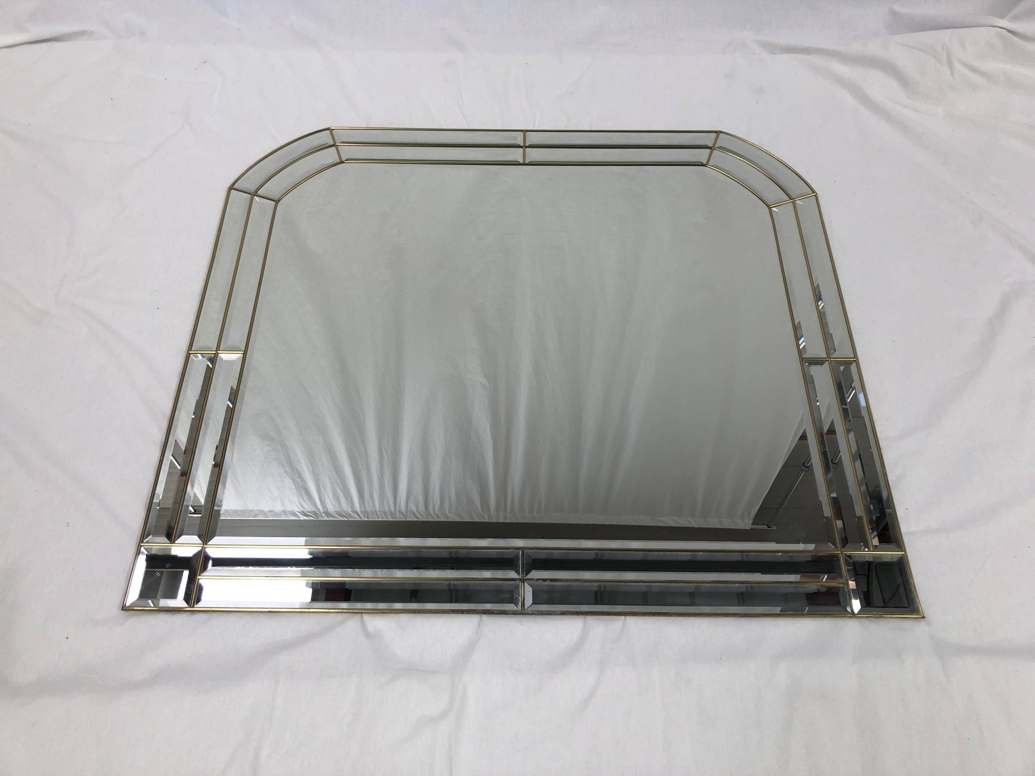 Mid-century Italian mirror by Toscoquattro