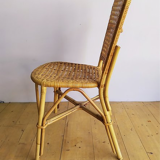 Rattan caning chair