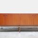 Teak enfilade by Gérard Guermonprez for Magnani editions