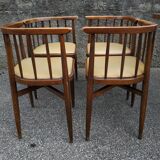 Table and chairs Thonet years 60