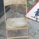 Chaise pliante vert kaki