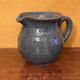 Artisanal pitcher in blue sandstone