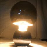 Chrome mushroom lamp 1970