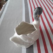 Cygne vintage en céramique