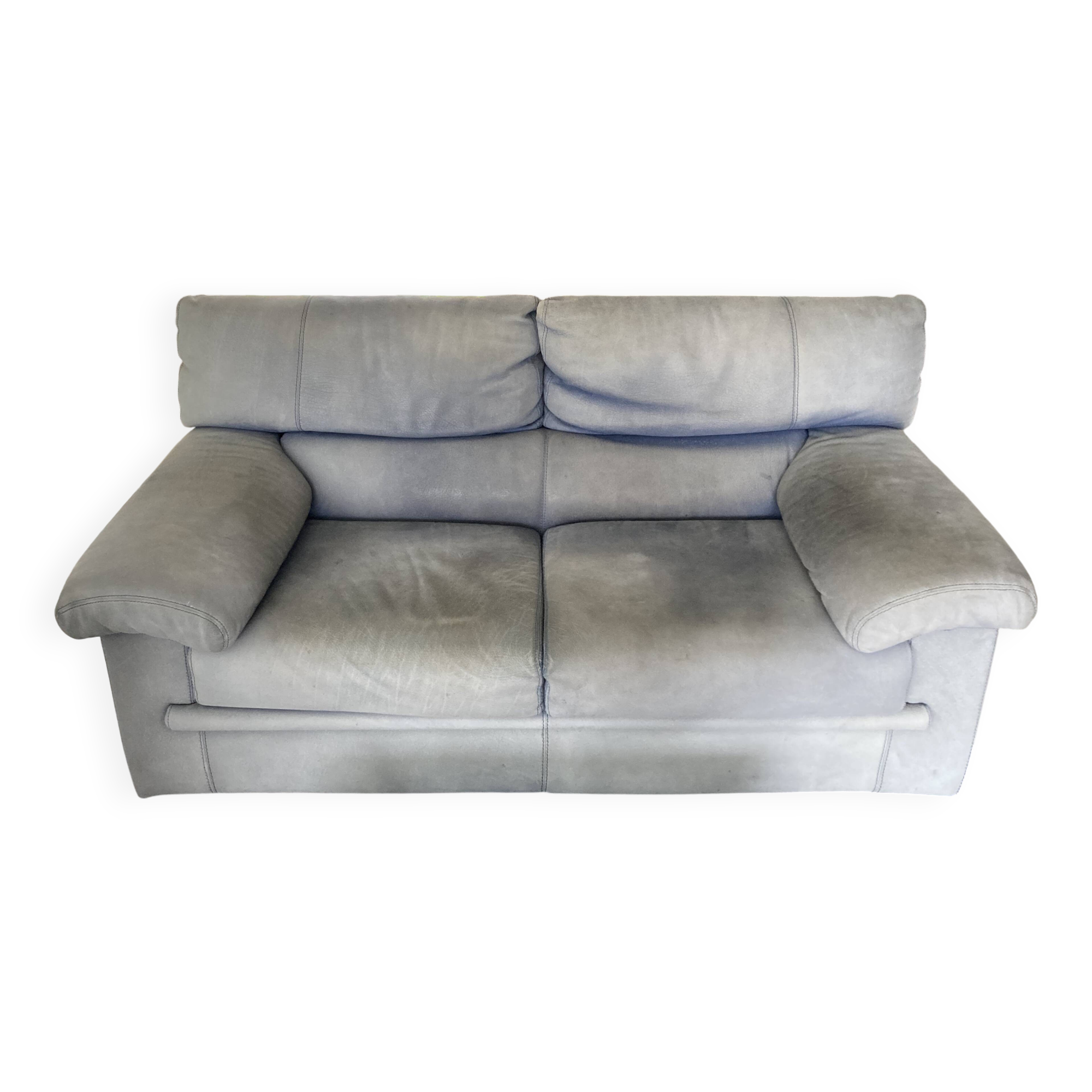 Ligne Roset 2-seater sofas in nubuck leather