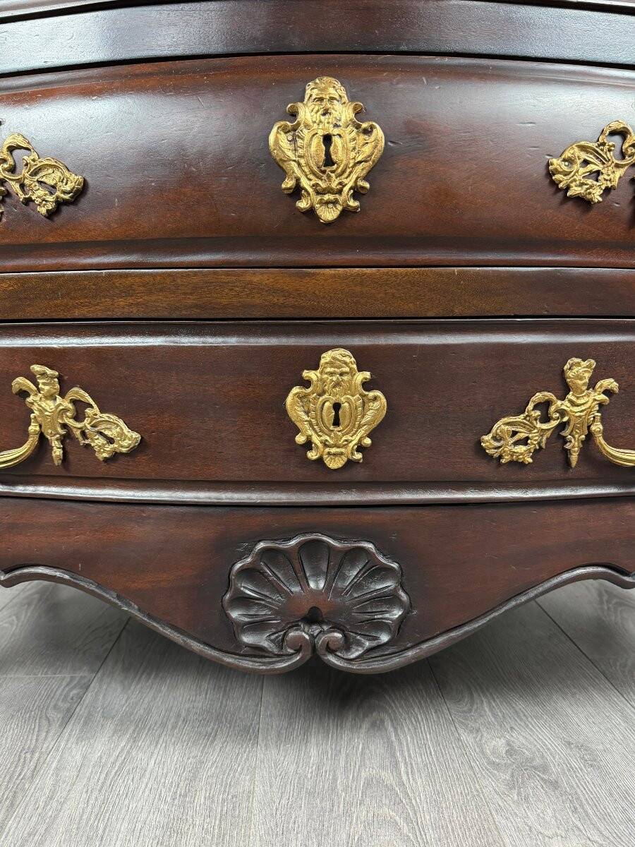 Louis XV style bombé commode, Napoleon III period