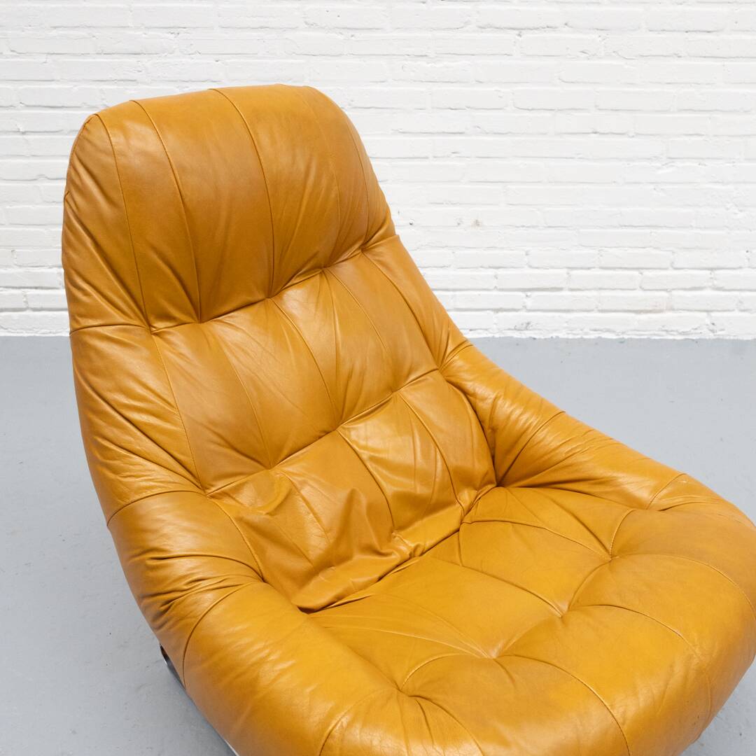 Earth Chair & Hocker by Percival Lafer