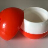 Ice cube tray design bowling ball orange 70