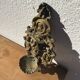 Bronze holy water font