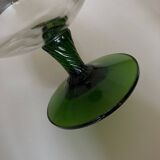 XXXL vase in Empoli glass, Italian work, Italy 1960