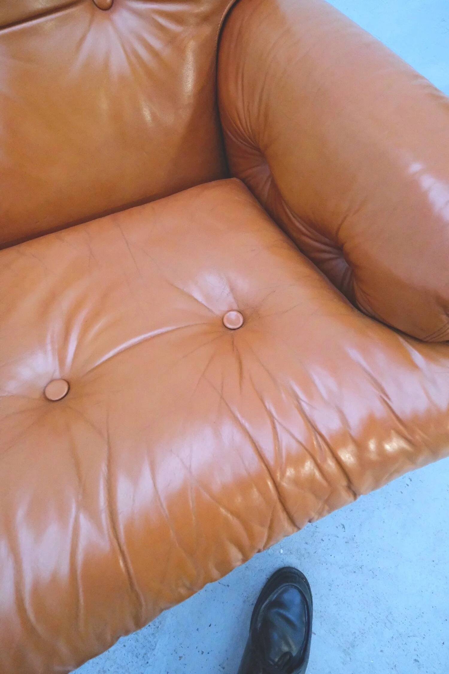 Pair of "Coronado" armchairs by Afra & Tobia Scarpa for B&B Italia, Italy 1970