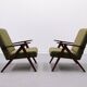 Easy Chair Model B 310 Var in Green Boucle