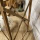 antique wooden step stool