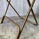 Paire de chaises pliantes vintage