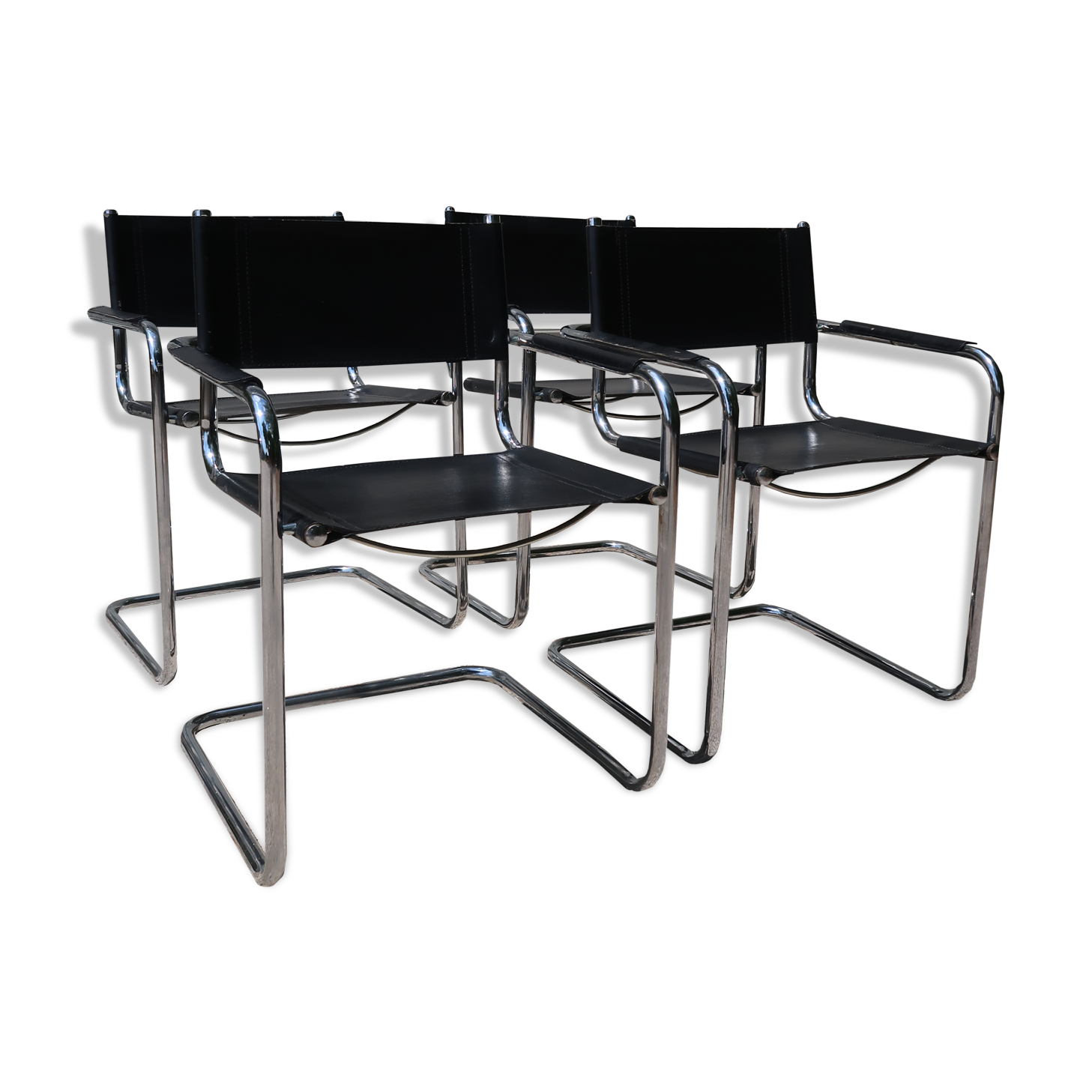 Set of 4 armchairs
