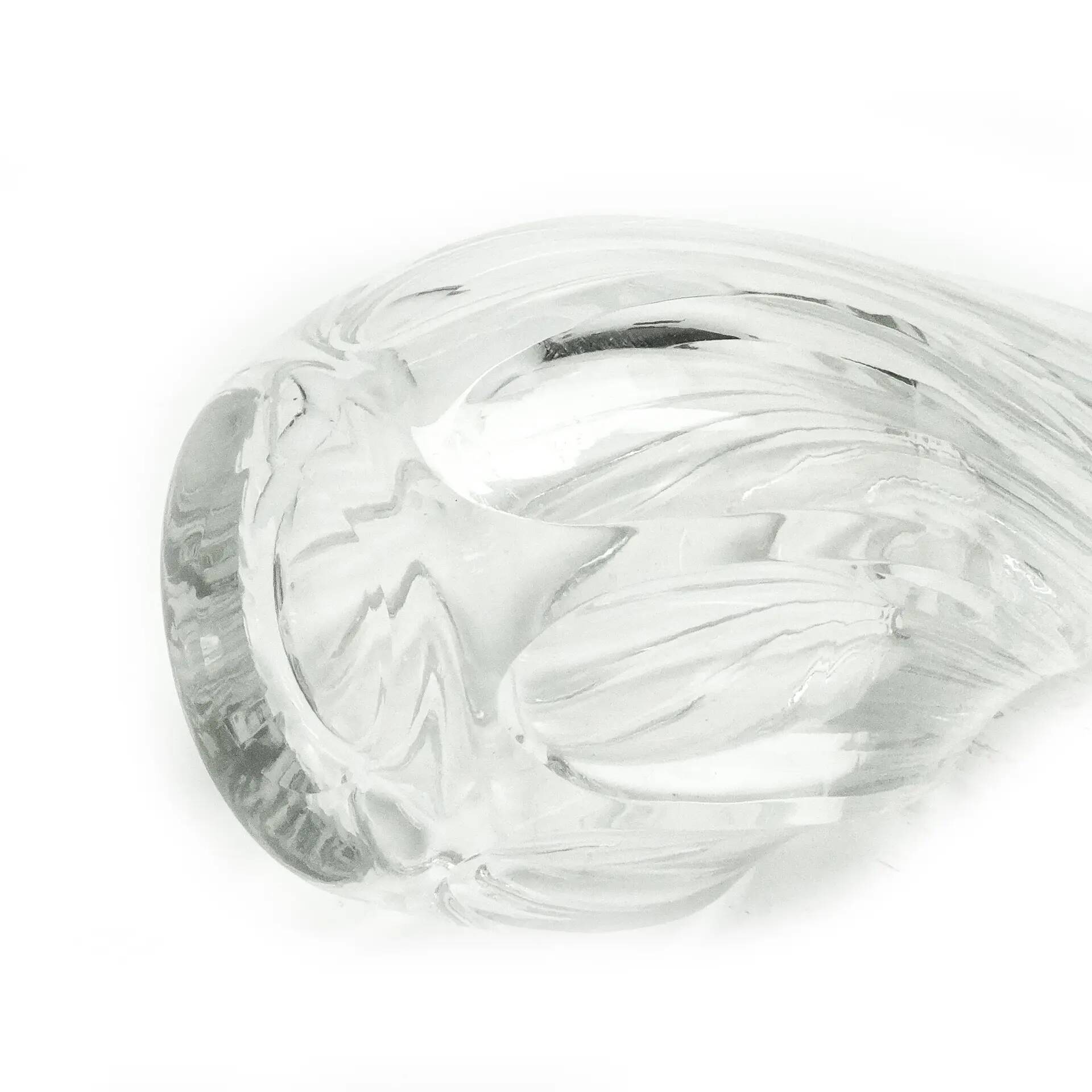 Vase Art Déco, cristal, Norvège, années 1950