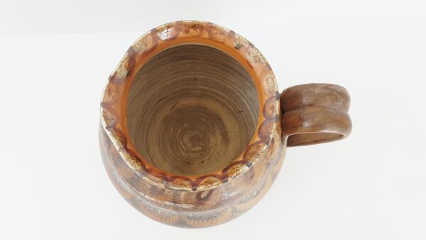 Pichet en grès vernissé de Jean-Claude Courjault 1970