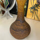 Vase céramique Accolay ocre jaune doré