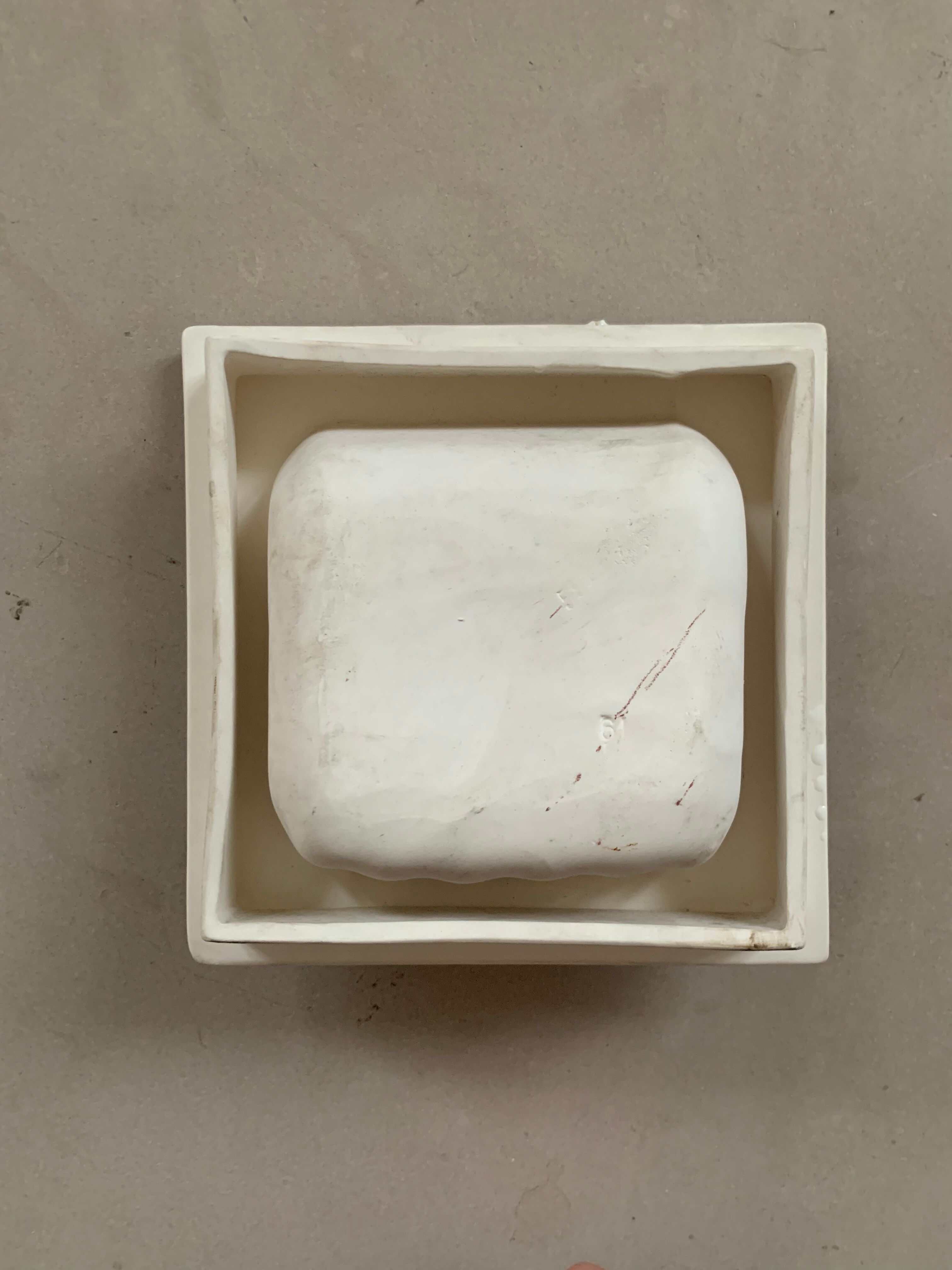 Old Art Deco wall soap dish