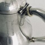 Solid silver teapot Emile Hugo