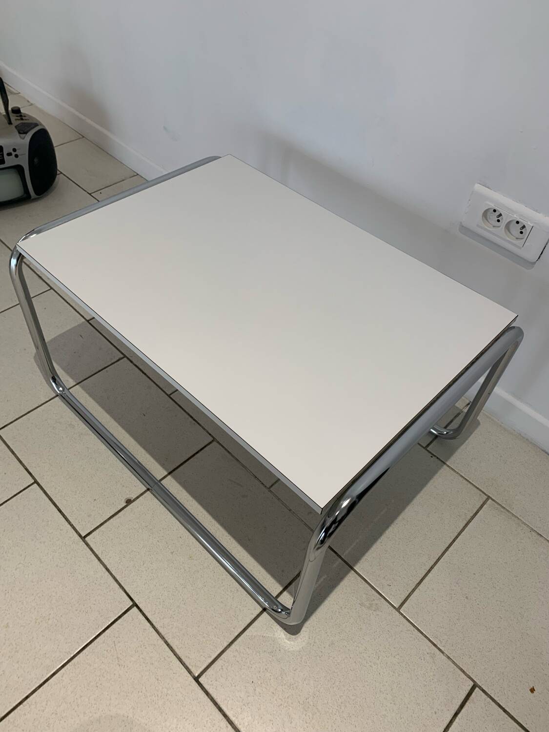 Bauhaus coffee table in the style of Marcel Breuer