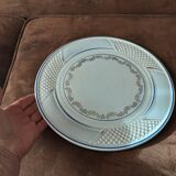 Plat  porcelaine  opaque  S A