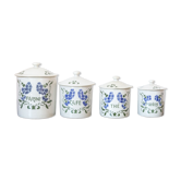 Round spice pots