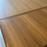 Table scandinave en teck par johannes andersen à rallonges papillon des années 60