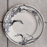 Assiette plate JV et Cie Bordeaux / Chevreuse