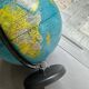 Globe terrestre lumineux vintage
