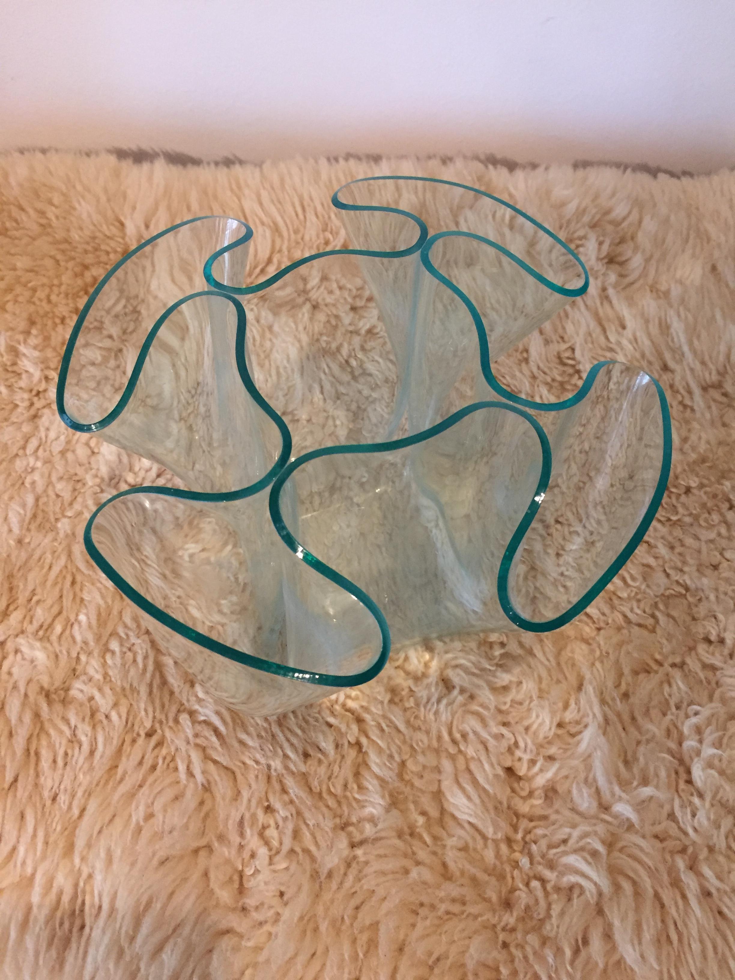 Vase handkerchiefs Plexiglas