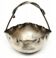Basket sugar bowl Secession, silver-plated brass, early 20th century