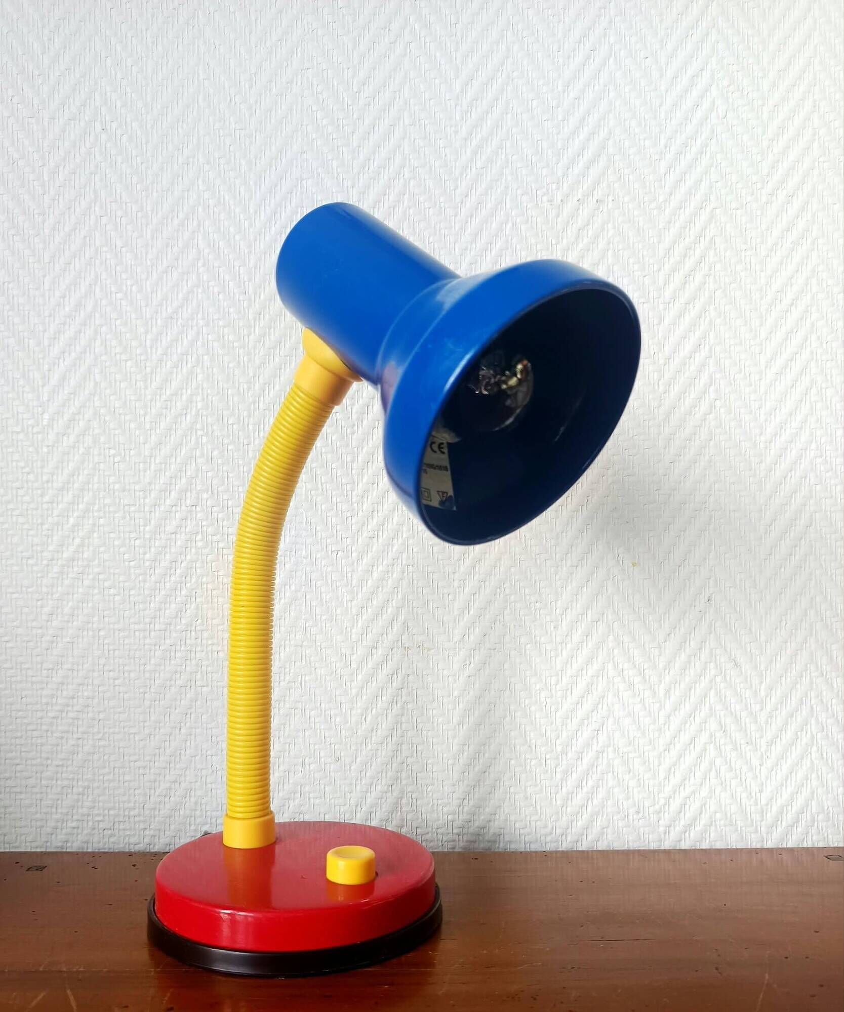 Vintage Memphis style desk lamp