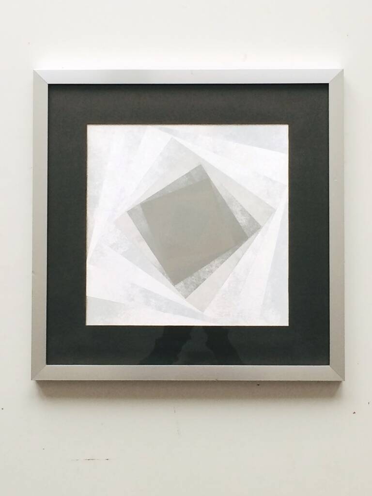 Kinetic Op Art by Barbara Lüdinghausen. Vintage 80s