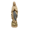 Statue of Our Lady of Lourdes in porcelain