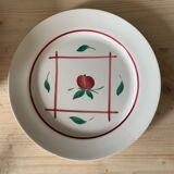 8 plates in faience