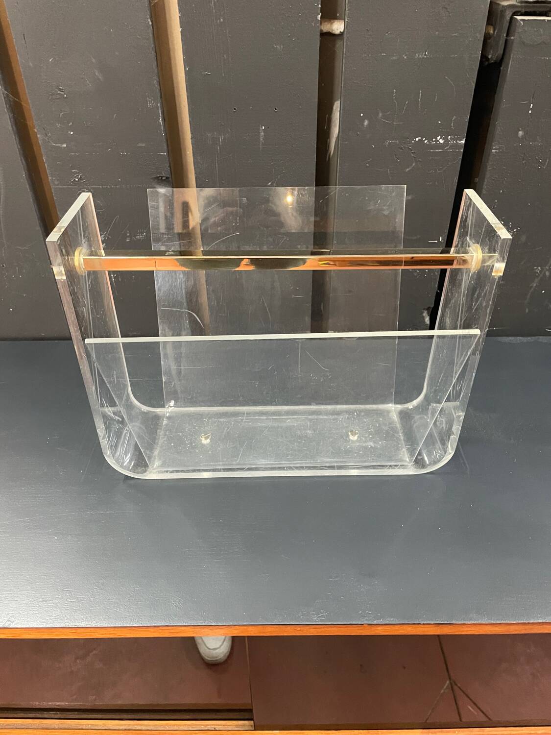 David Lange Magazine Rack