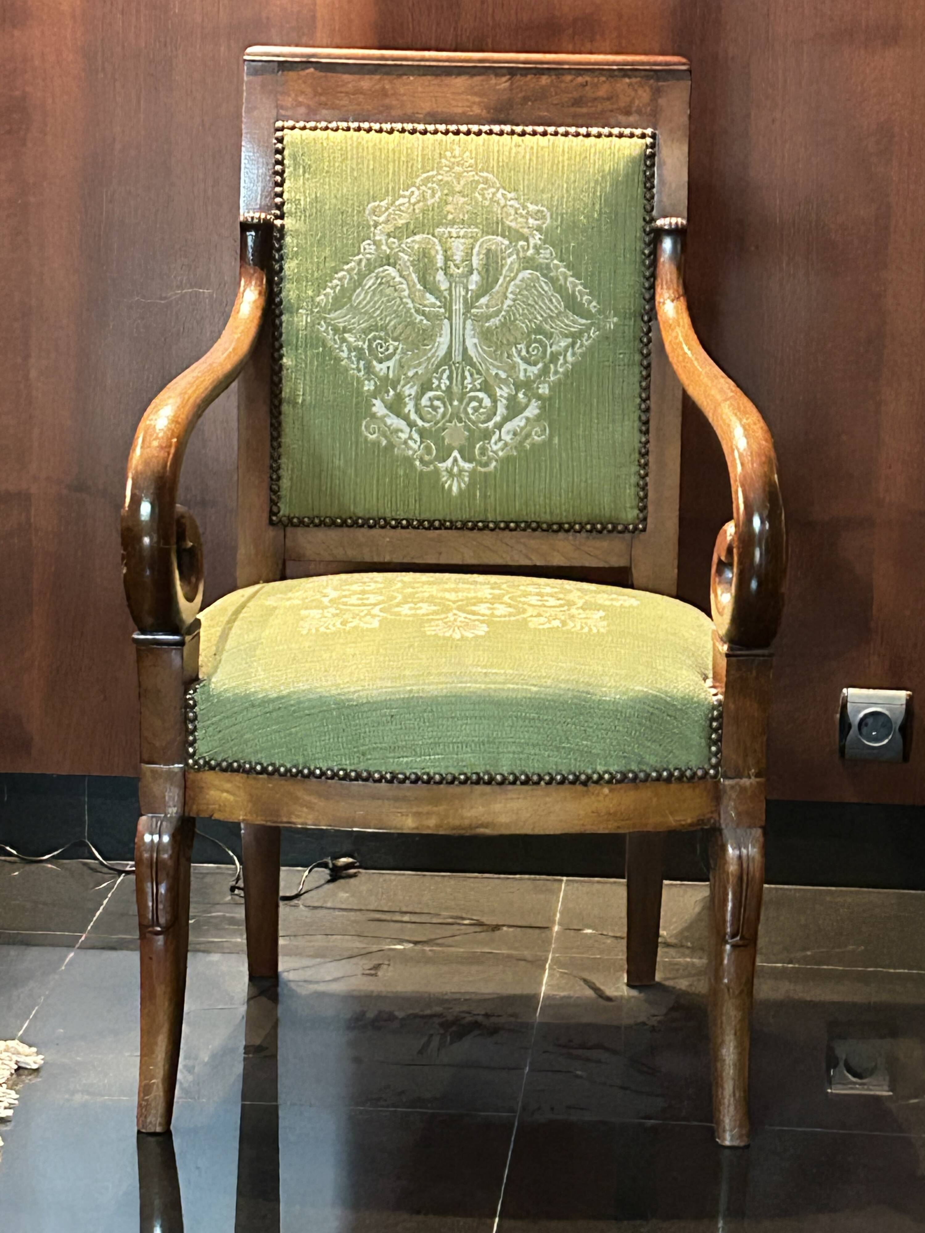 Pair of armchairs