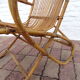 Fauteuil en rotin vintage