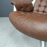 Mid-century space age galaxy armchair by Alf Svensson for Dux, 1968