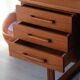 Bureau freestanding teck scandinave années 60 | Dyrlund