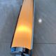 Big chrome Bauhaus / functionalist wall lamp with lampshade - 1930s