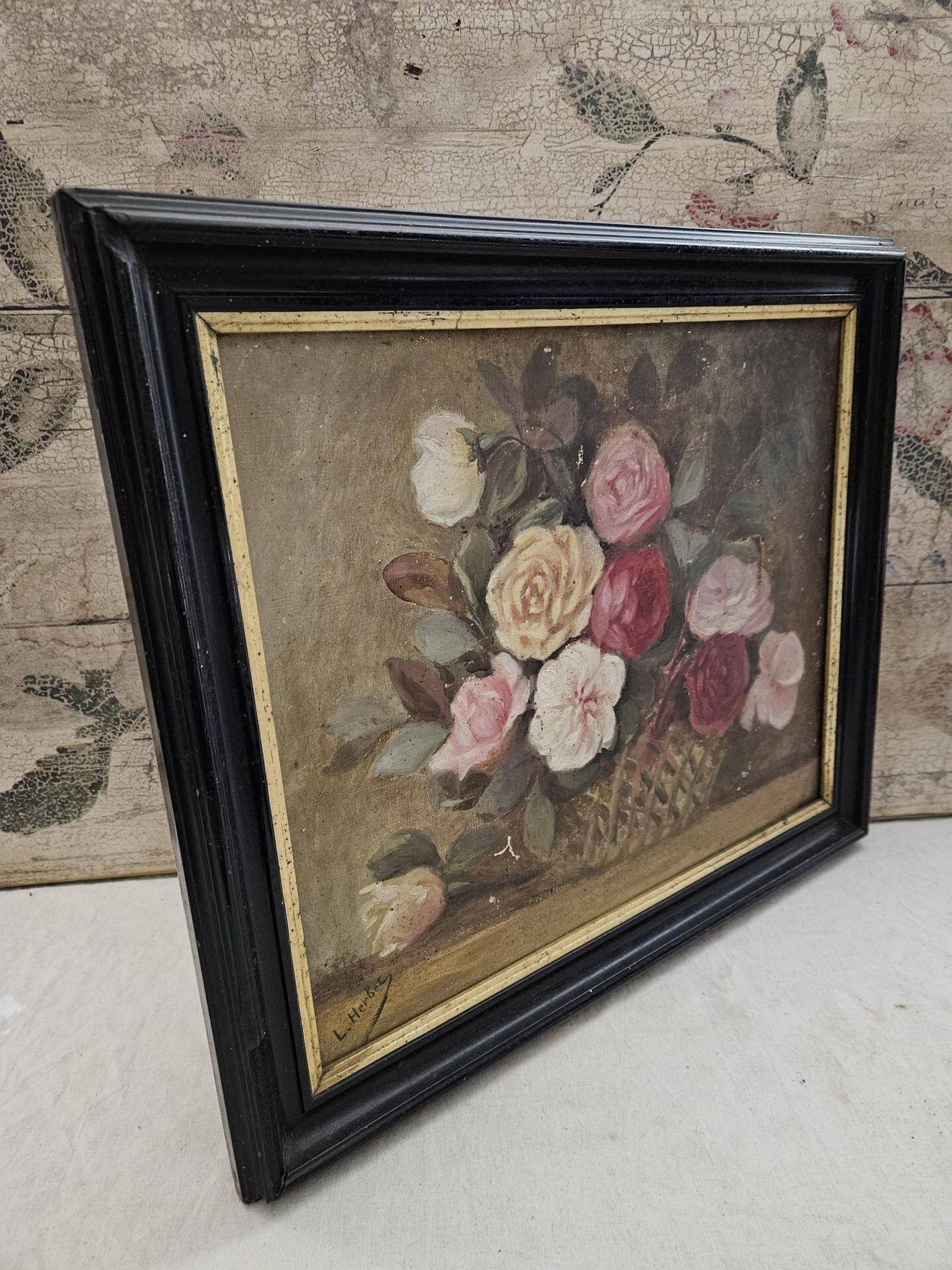 Rose Bouquet Painting