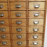 Vintage apothecary cabinet with 45 drawers