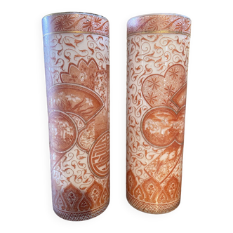 Pair of Baccarat vases