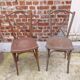 Paire de chaises bistrot Luterma
